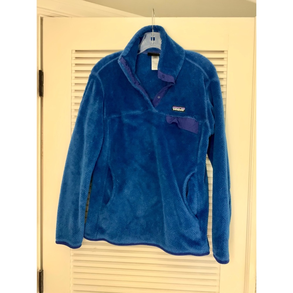 Patagonia Blue Fleece Pullover
